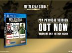Metal Gear Solid: Master Collection Vol. 1 agora disponível em formato físico no PS4