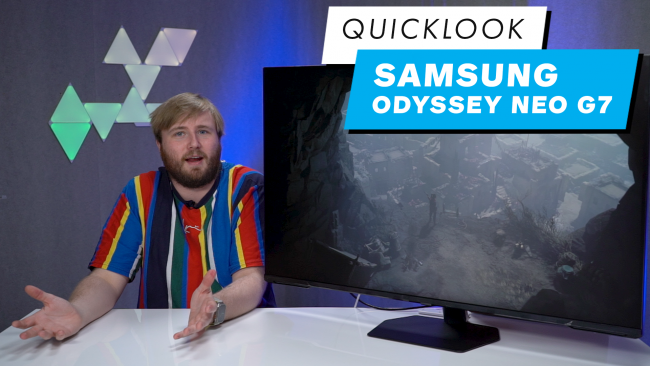 Melhore o seu jogo de monitor com o Samsung Odyssey Neo G7