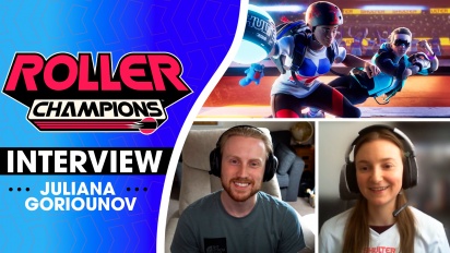 Roller Champions - Entrevista juliana goriounov